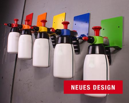 Magnethalter-Set inkl. Clips für Pumpsprühflaschen (5 Farben)